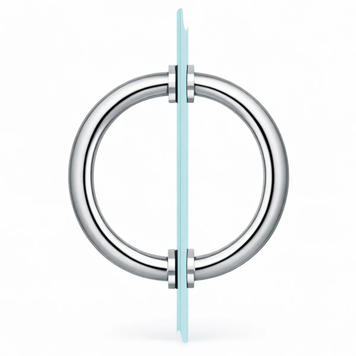 Round Ring Frameless Shower Door Handle