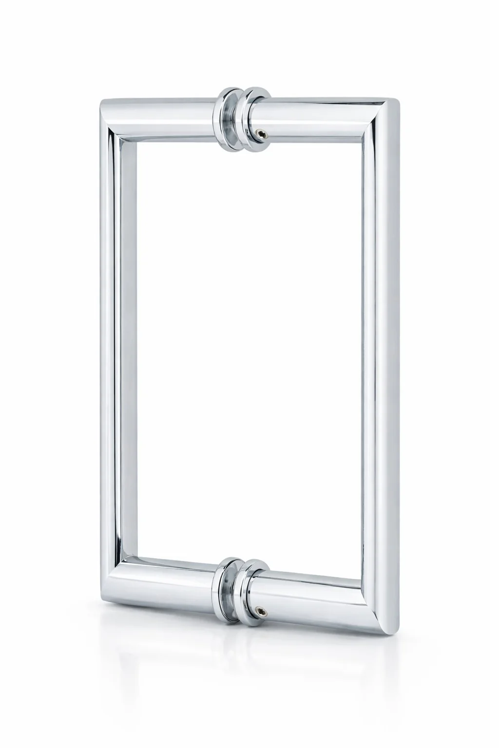Frameless Shower Door Handle (Round Square Style)