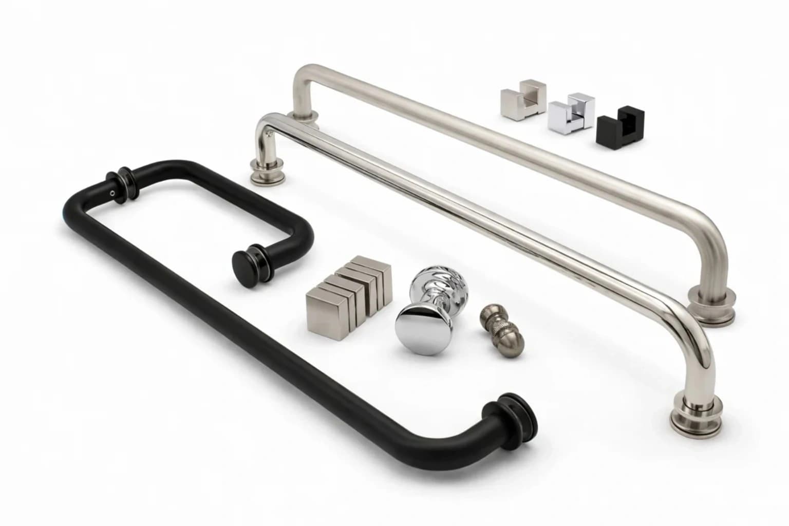 Premium Shower Door Towel Bar Collection