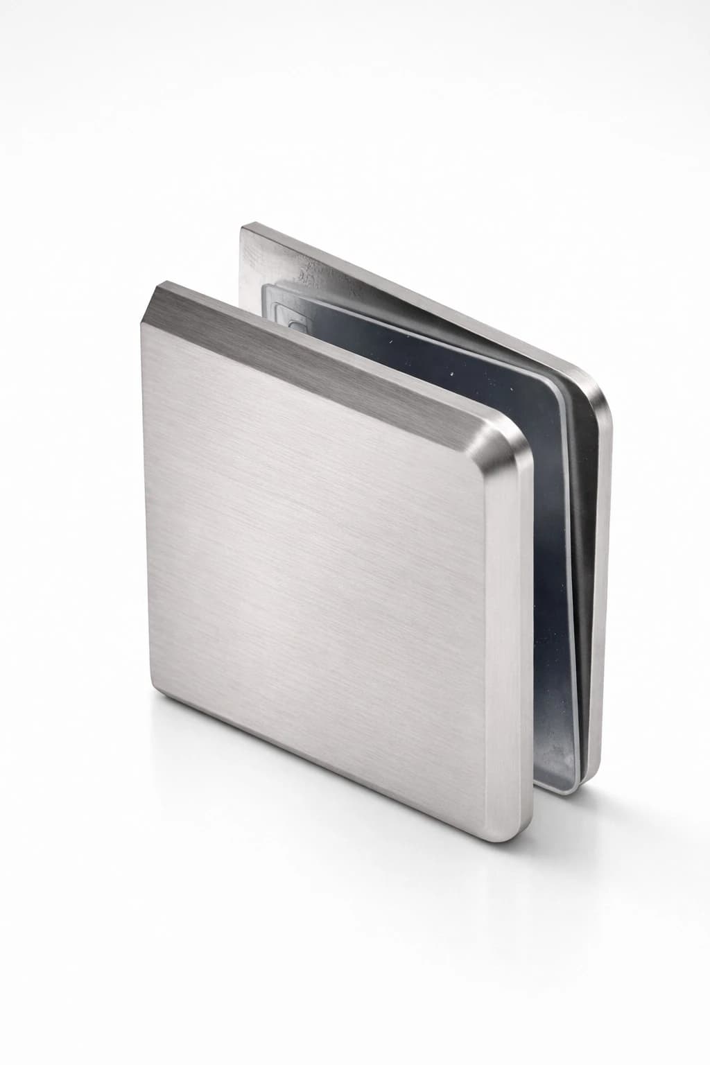 Beveled Square Glass Clamp (Frameless Shower)